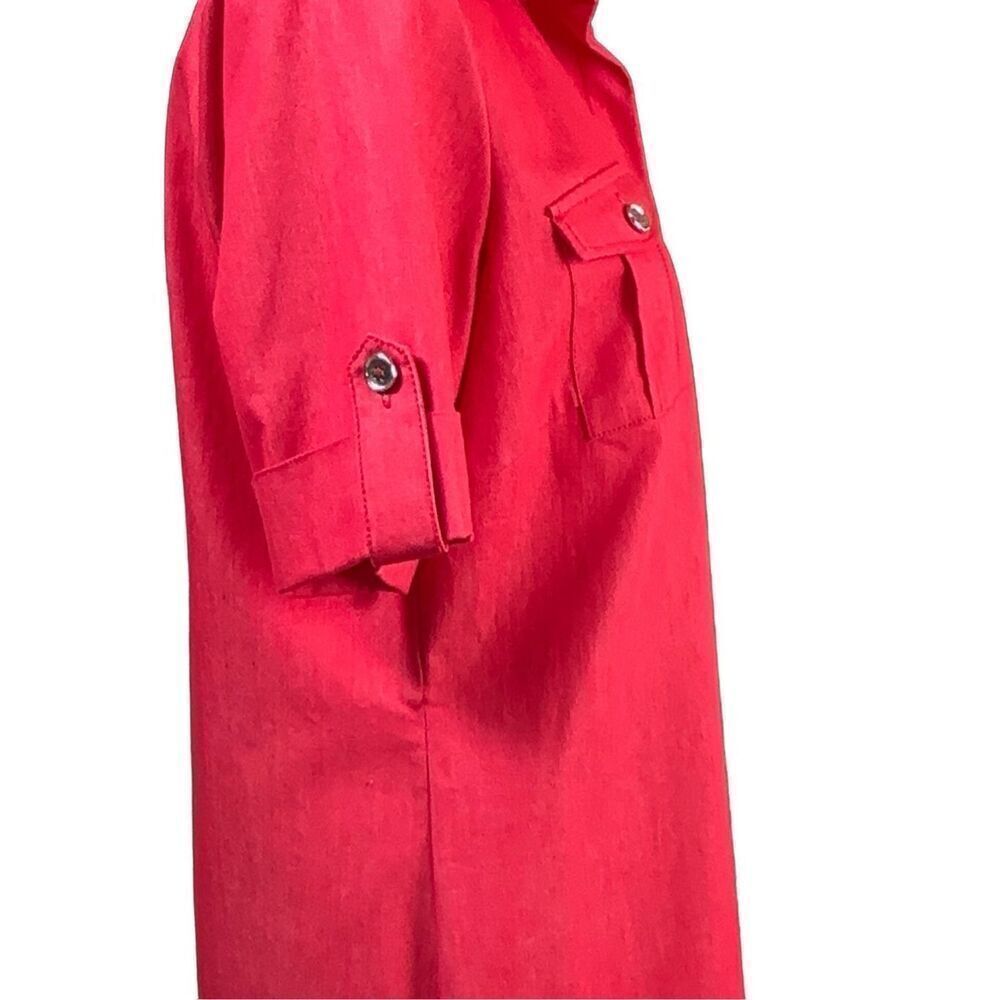 Sharagago  button down sheath dress size 12 - Picture 12 of 14